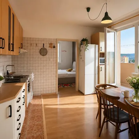 Big Cozy 3room Apartment, Zobor View, Free Parking Neutra